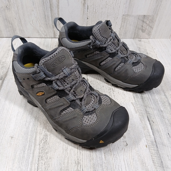 KEEN ASTM Utility Gray Flint Steel Toe Work Sneakers Boots # - Picture 5 of 13
